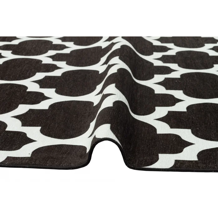 LUNA NEW HALI 0067 Otantik Geleneksel Desenli Yıkanabilir Renkli Baskı Kilim