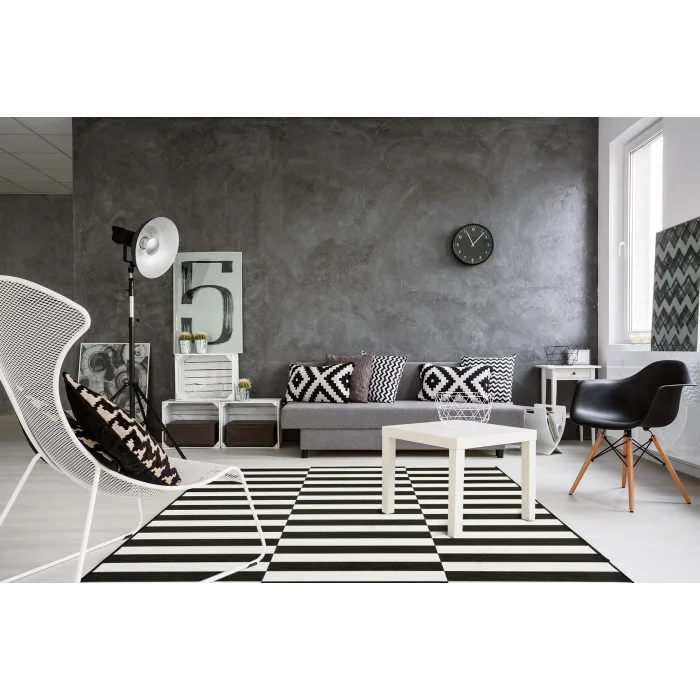 LUNA NEW HALI 0074 Otantik Geleneksel Desenli Yıkanabilir Renkli Baskı Kilim