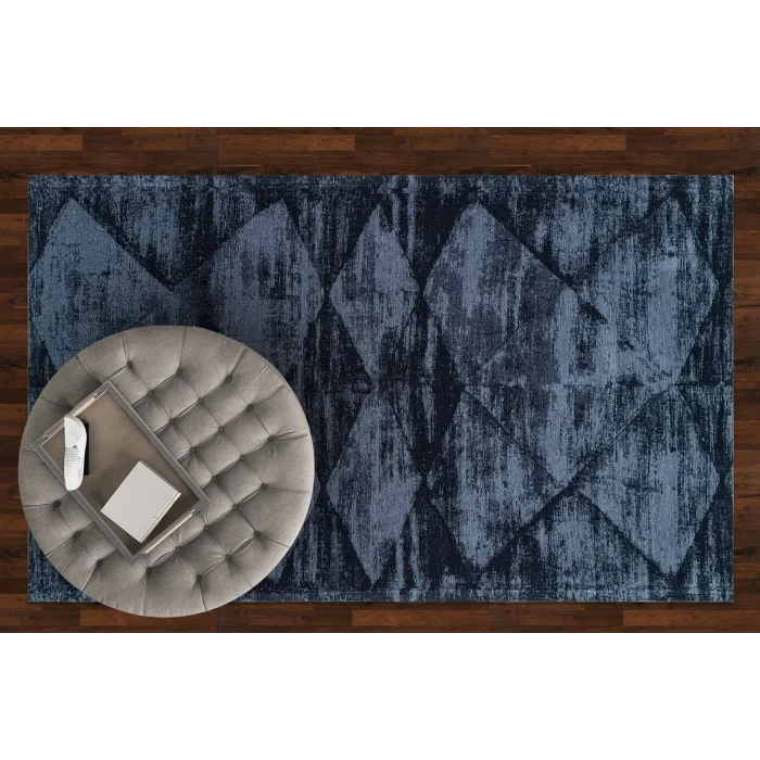 MONACO HALI 0007 Hav Toz Vermez Yıkanabilir Modern Desenli Kaymaz İnce Dokuma Halı