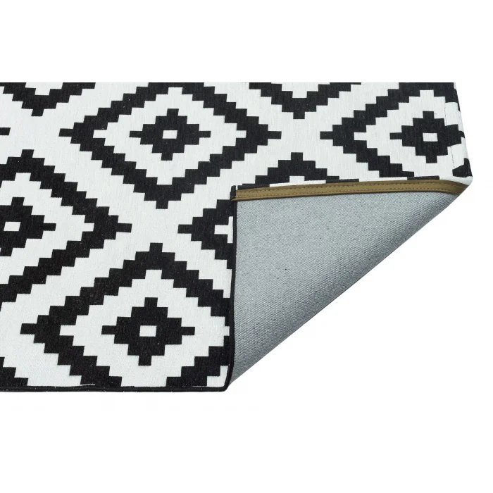 LUNA NEW HALI 0069 Otantik Geleneksel Desenli Yıkanabilir Renkli Baskı Kilim