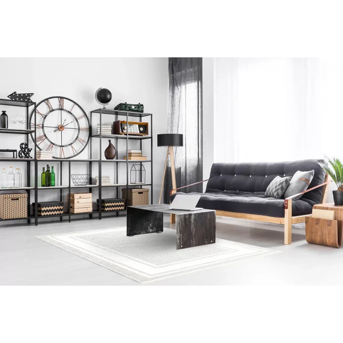 NOA KILIM 0262 Hav Toz Vermez Yıkanabilir Çift Taraflı İnce Modern İskandinav Kilim