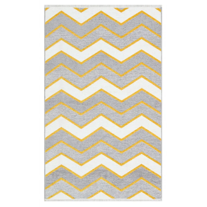 NOA KILIM 0237 Yıkanabilir Çift Taraflı Yumuşak Dokulu İnce Çocuk-Bebek Odası Halısı