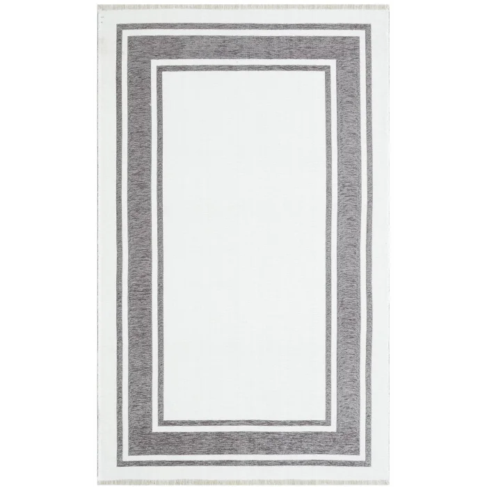 NOA KILIM 0256 Hav Toz Vermez Yıkanabilir Çift Taraflı İnce Modern İskandinav Kilim