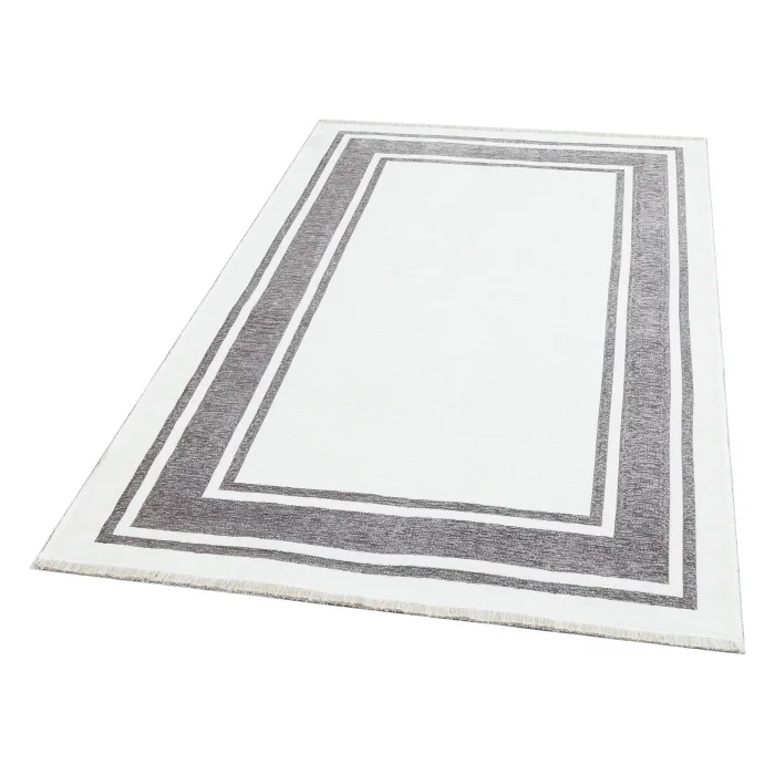 NOA KILIM 0256 Hav Toz Vermez Yıkanabilir Çift Taraflı İnce Modern İskandinav Kilim