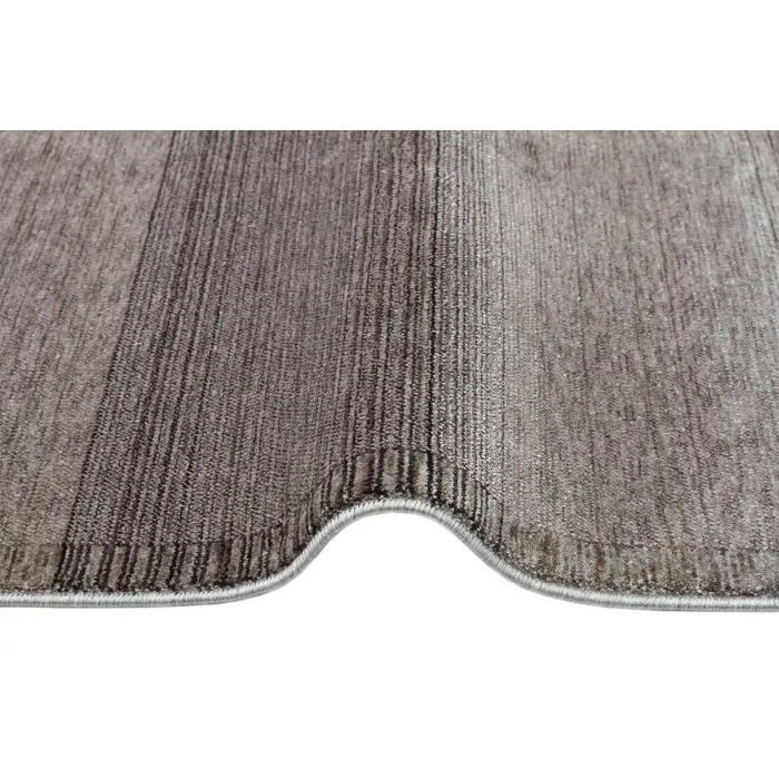 PERU HALI 0078 Kolay Kullanımlı Eskitme ve Modern Desenli Viskon Polyester Şık Makine Halısı