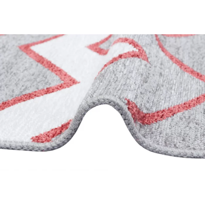 NOA KILIM 0242 Yıkanabilir Çift Taraflı Yumuşak Dokulu İnce Çocuk-Bebek Odası Halısı