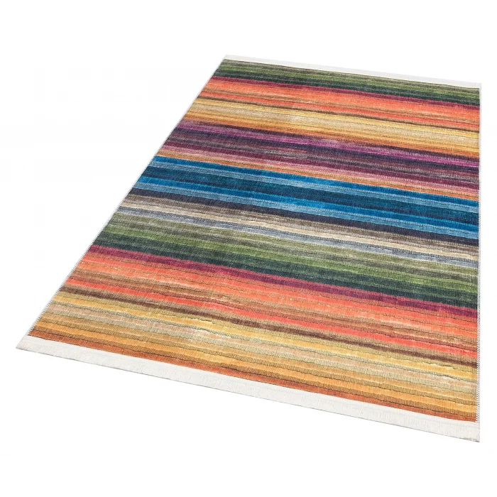 REFLEX HALI 0238 Baskı Desenli Hav Toz Vermez Yıkanabilir İnce Halı