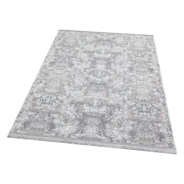 SATEEN HALI 0123 Hav Toz Vermez Yıkanabilir Kaymaz İnce Dokuma Modern Halı