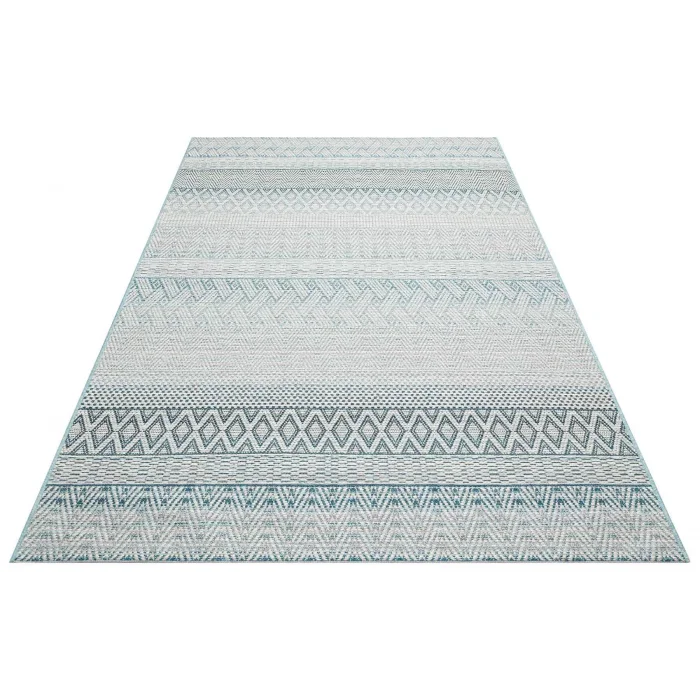 POLO HALI 0042 Dış Mekan Kullanıma Uygun, Yıkanabilen, Hav ve Toz Vermeyen Modern Sisal Halı