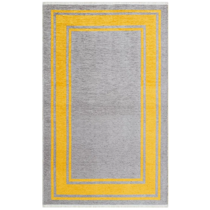 NOA KILIM 0249 Hav Toz Vermez Yıkanabilir Çift Taraflı İnce Modern İskandinav Kilim