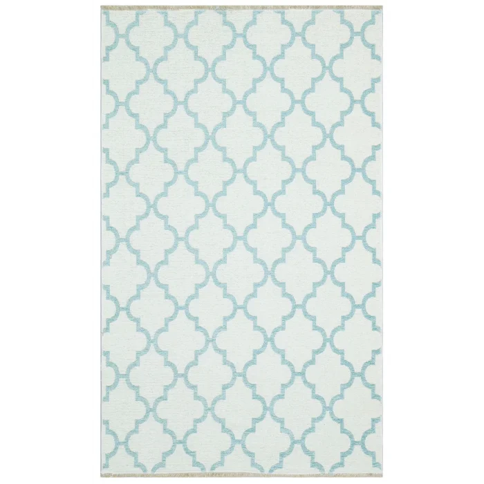 NOA KILIM 0190 Hav Toz Vermez Yıkanabilir Çift Taraflı İnce Modern İskandinav Kilim