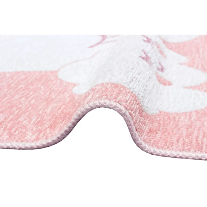 NOA BABY HALI 0007 Yıkanabilir Çift Taraflı Yumuşak Dokulu İnce Çocuk-Bebek Odası Halısı