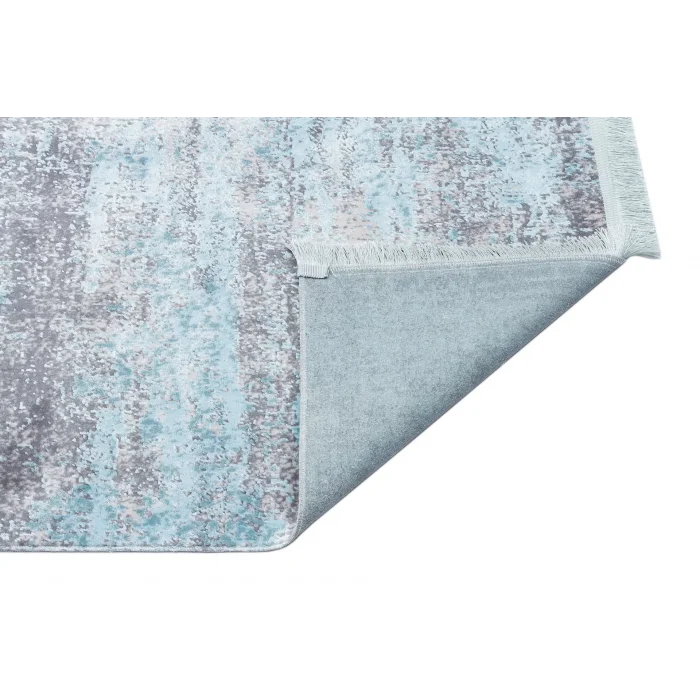 SATEEN HALI 0270 Hav Toz Vermez Yıkanabilir Kaymaz İnce Dokuma Modern Halı