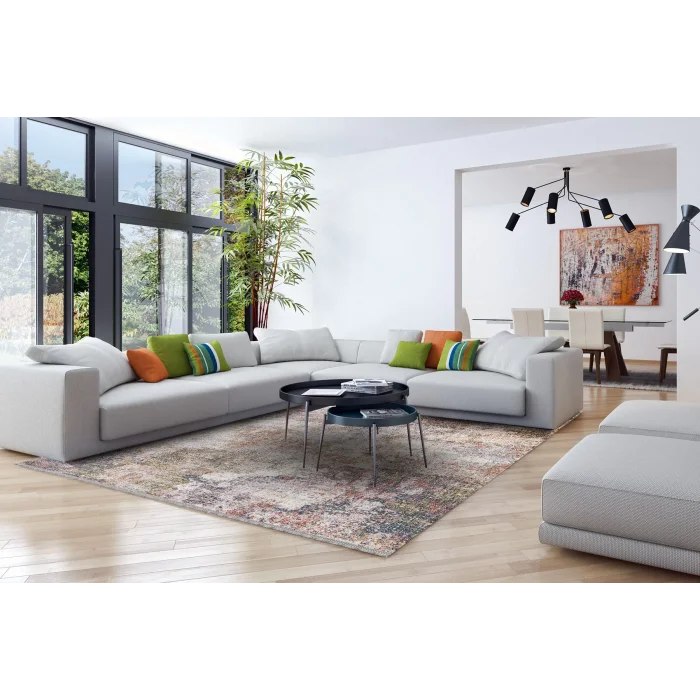 OSLO HALI 0057 Kolay Kullanımlı Hav Toz Vermez Modern Makine Halısı