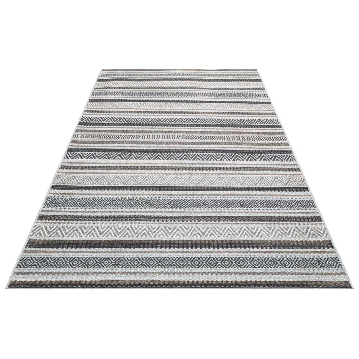 POLO HALI 0003 Dış Mekan Kullanıma Uygun, Yıkanabilen, Hav ve Toz Vermeyen Modern Sisal Halı