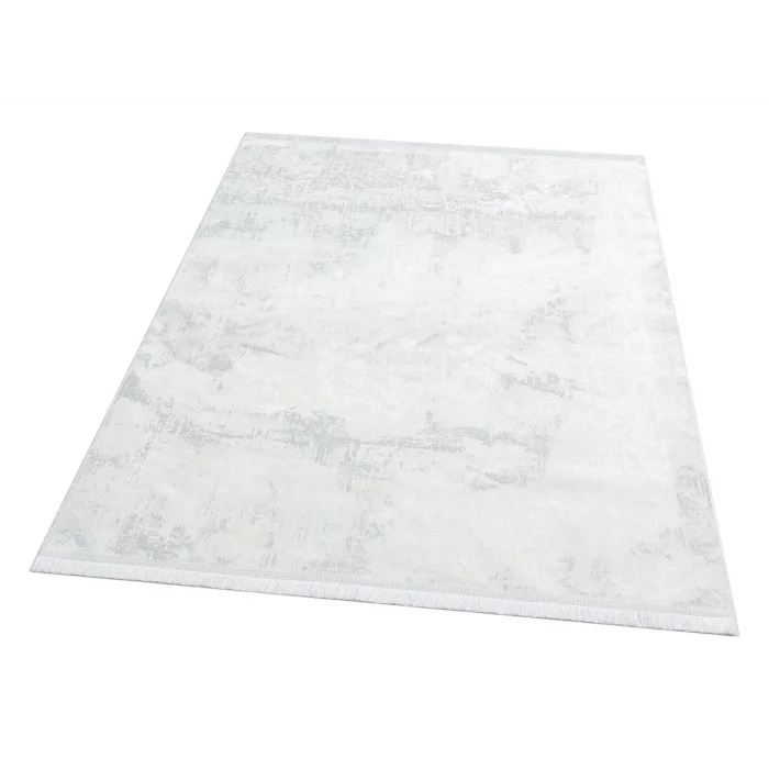 SATEEN HALI 0201 Hav Toz Vermez Yıkanabilir Kaymaz İnce Dokuma Modern Halı