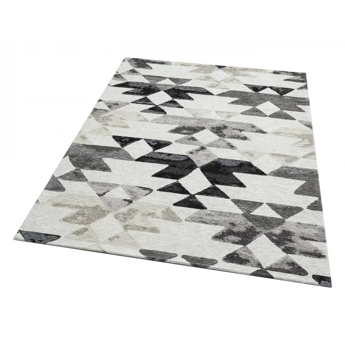 SMART HALI 0505 Kolay Kullanımlı Çok Renkli Modern İnce Dokuma Halı