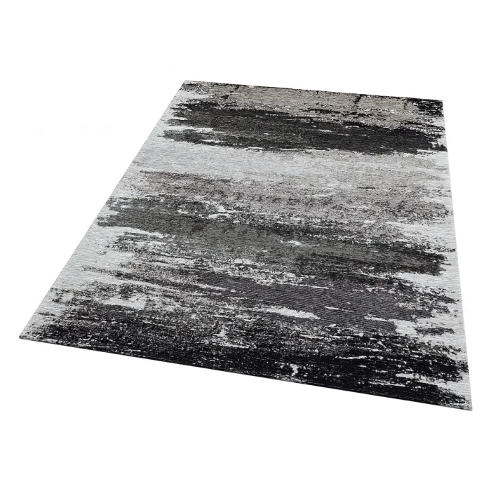 SMART HALI 0677 Kolay Kullanımlı Çok Renkli Modern İnce Dokuma Halı