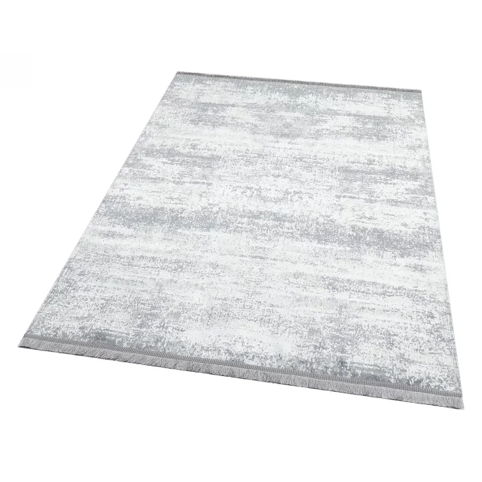 SATEEN HALI 0184 Hav Toz Vermez Yıkanabilir Kaymaz İnce Dokuma Modern Halı