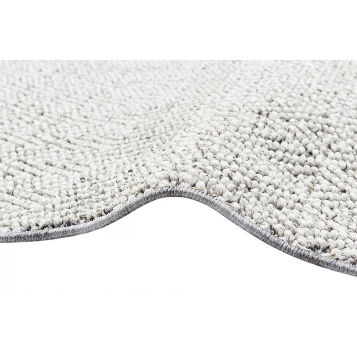 Soho Sh 01 Grey Hav Vermeyen Özel Ipler Ile Üretilen Etnik Örgü Desenlere Sahip Makine Halısı