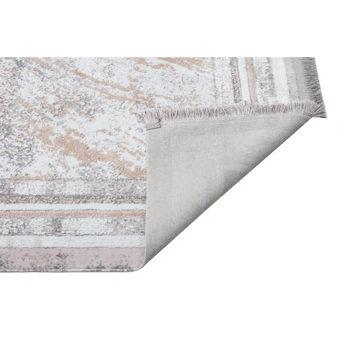 SATEEN HALI 0315 Hav Toz Vermez Yıkanabilir Kaymaz İnce Dokuma Modern Halı