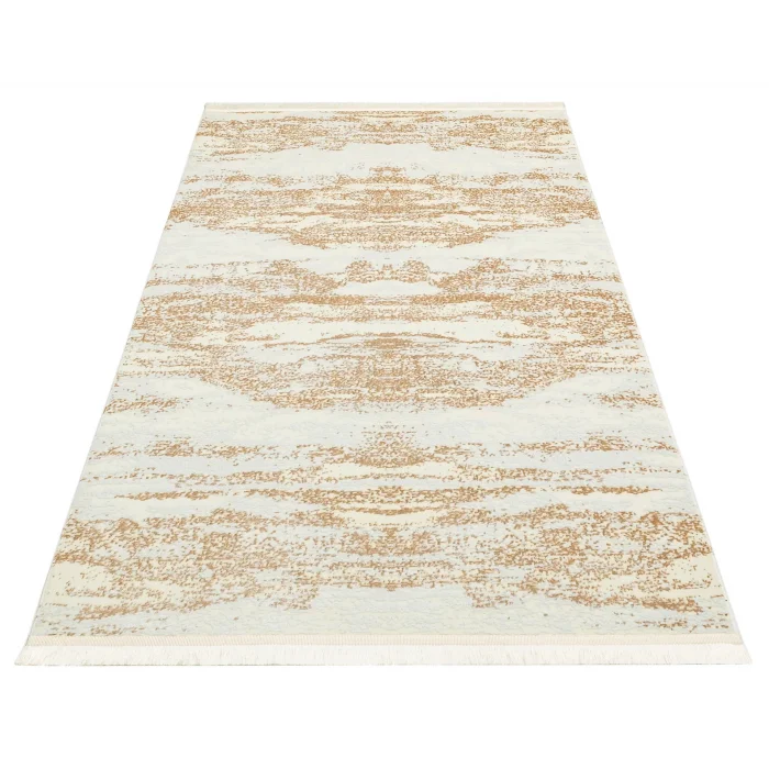 SATEEN HALI 0350 Hav Toz Vermez Yıkanabilir Kaymaz İnce Dokuma Modern Halı