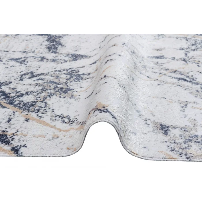 SATEEN HALI 0303 Hav Toz Vermez Yıkanabilir Kaymaz İnce Dokuma Modern Halı