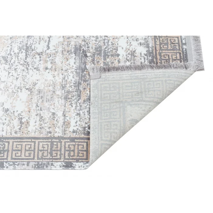 SATEEN HALI 0307 Hav Toz Vermez Yıkanabilir Kaymaz İnce Dokuma Modern Halı