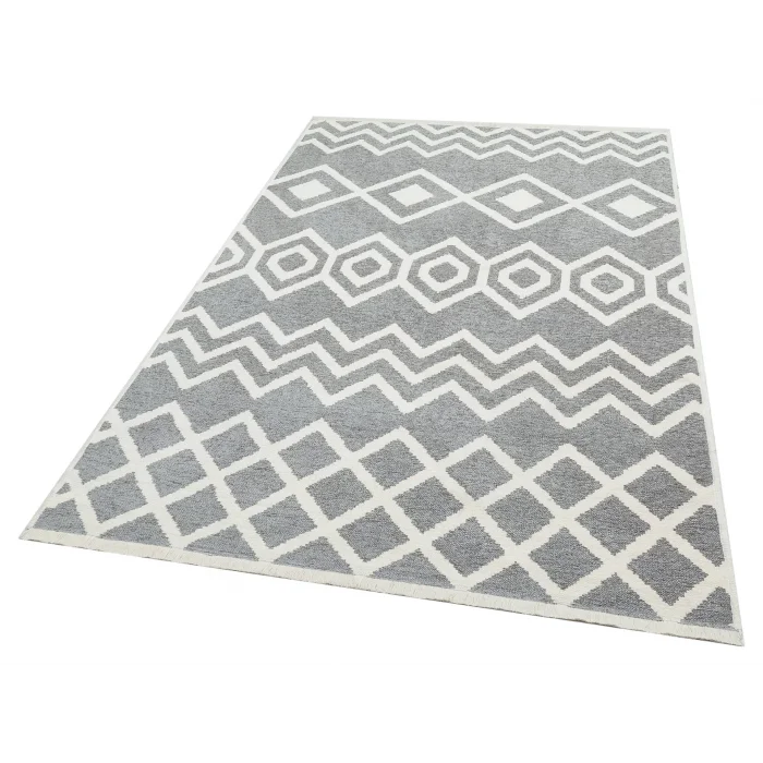 MONDO KILIM 0005 İskandinav Yıkanabilir Çift Taraflı Modern Halı