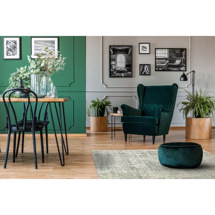 VERONA DYED HALI 0057 Overdyed Kolay Kullanımlı Yumuşak İpeksi Tuşeli Yüksek Alçak Oymalı Modern İnce Makine Halısı