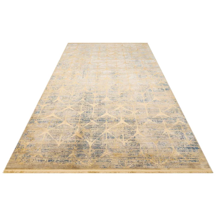 VERONA DYED HALI 0193 Overdyed Kolay Kullanımlı Yumuşak İpeksi Tuşeli Yüksek Alçak Oymalı Modern İnce Makine Halısı