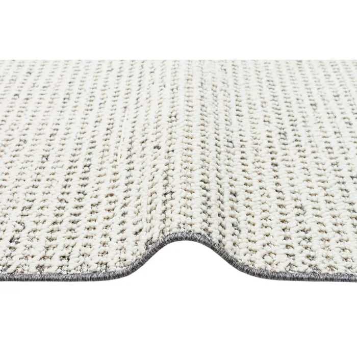 Soho Sh 13 Cream Grey Hav Vermeyen Özel Ipler Ile Üretilen Etnik Örgü Desenlere Sahip Makine Halısı