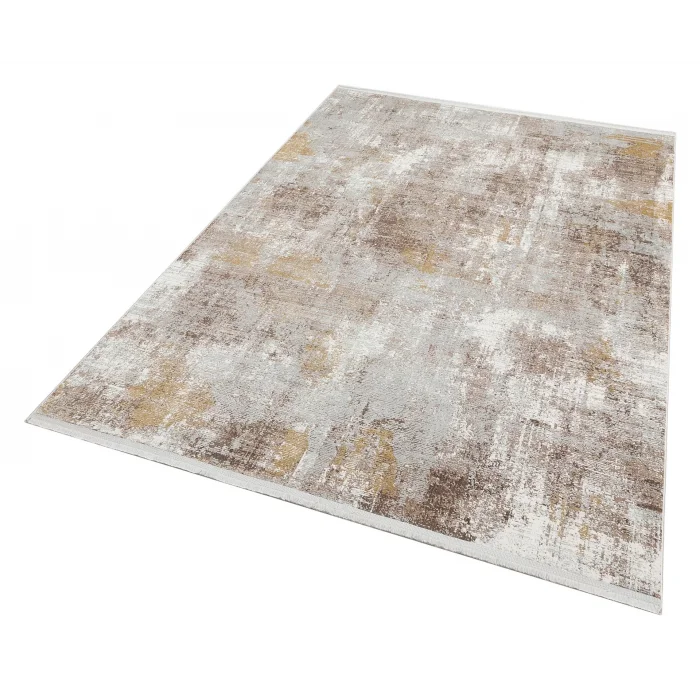 VERONA HALI 0378 Kolay Kullanımlı Yumuşak İpeksi Tuşeli Yüksek Alçak Oymalı Modern İnce Makine Halısı