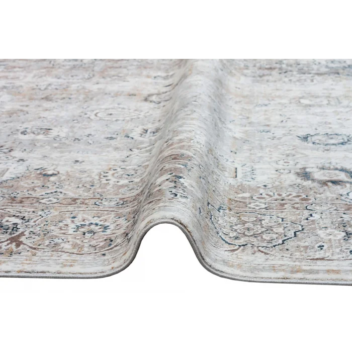 VERONA HALI 0385 Kolay Kullanımlı Yumuşak İpeksi Tuşeli Yüksek Alçak Oymalı Modern İnce Makine Halısı