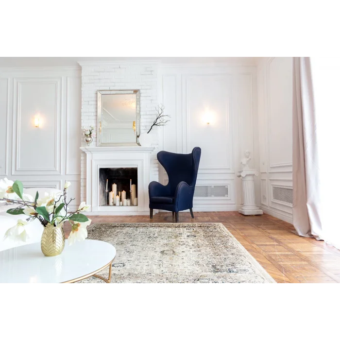 VERONA HALI 0385 Kolay Kullanımlı Yumuşak İpeksi Tuşeli Yüksek Alçak Oymalı Modern İnce Makine Halısı