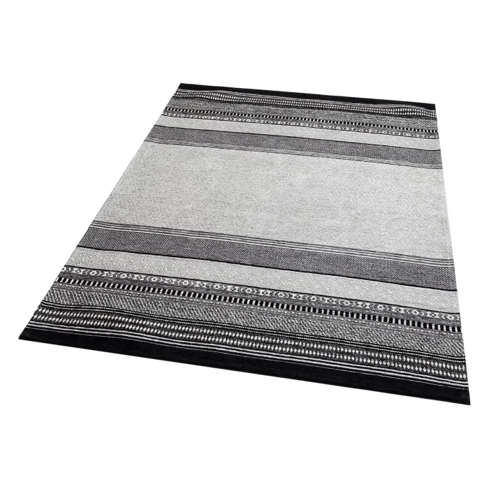 SMART HALI 0653 Kolay Kullanımlı Çok Renkli Modern İnce Dokuma Halı