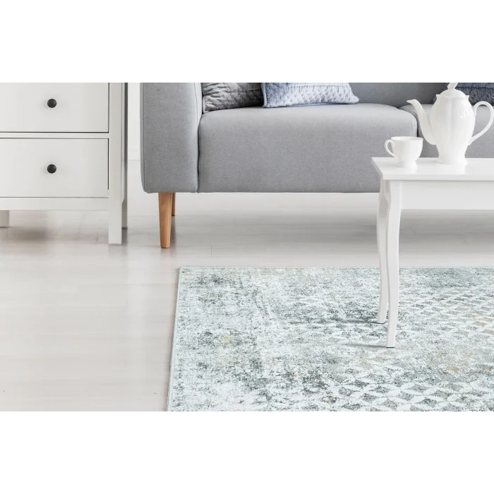 VERONA HALI 0189 Kolay Kullanımlı Yumuşak İpeksi Tuşeli Yüksek Alçak Oymalı Modern İnce Makine Halısı