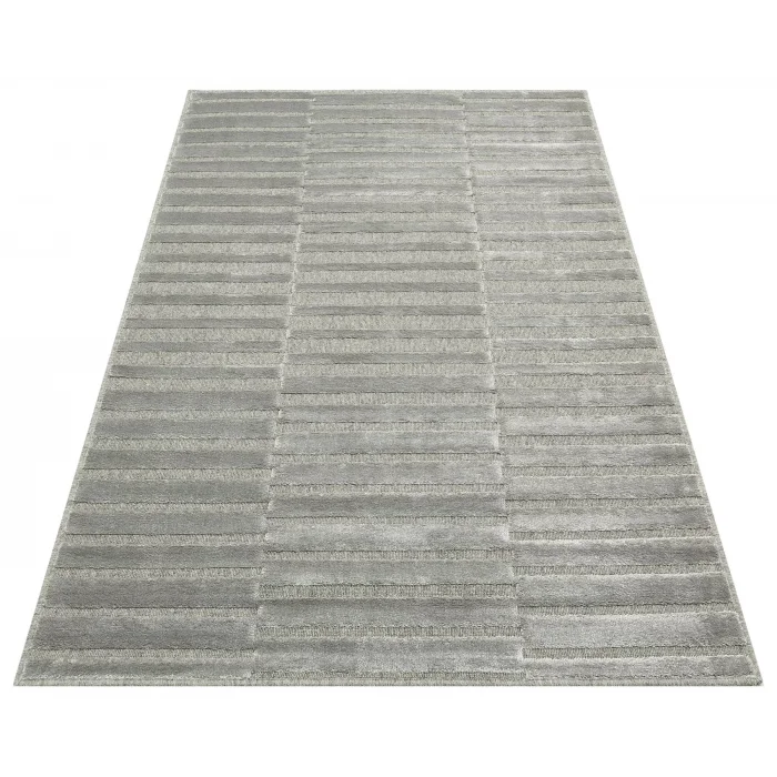 ZENITH HALI 0022 Yüksek Alçak Dokulu Naturel Yün ve Viskon Modern Dokuma Halı