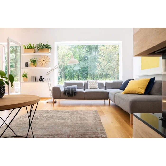 VERONA DYED HALI 0055 Overdyed Kolay Kullanımlı Yumuşak İpeksi Tuşeli Yüksek Alçak Oymalı Modern İnce Makine Halısı