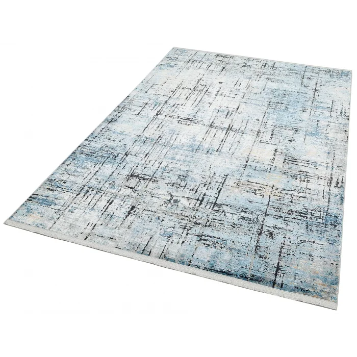 VERONA HALI 0151 Kolay Kullanımlı Yumuşak İpeksi Tuşeli Yüksek Alçak Oymalı Modern İnce Makine Halısı