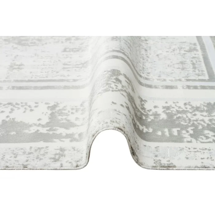 SATEEN HALI 0436 Hav Toz Vermez Yıkanabilir Kaymaz İnce Dokuma Modern Halı