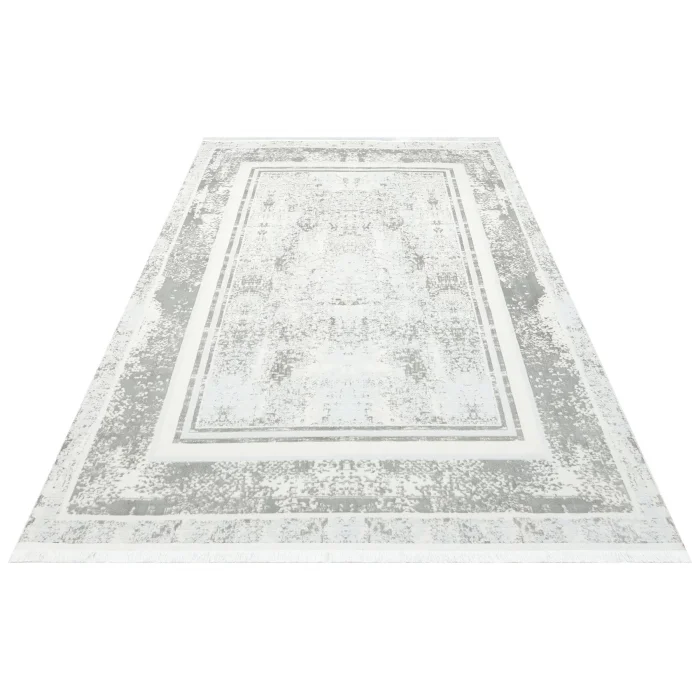 SATEEN HALI 0436 Hav Toz Vermez Yıkanabilir Kaymaz İnce Dokuma Modern Halı