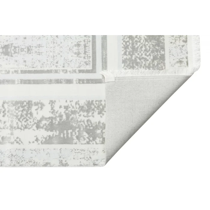 SATEEN HALI 0436 Hav Toz Vermez Yıkanabilir Kaymaz İnce Dokuma Modern Halı