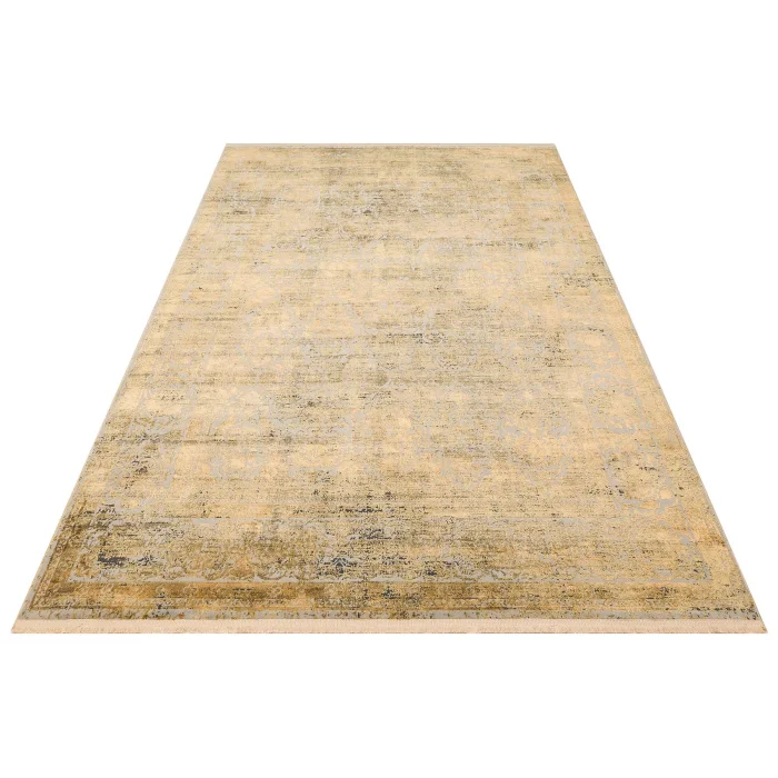 VERONA DYED HALI 0268 Overdyed Kolay Kullanımlı Yumuşak İpeksi Tuşeli Yüksek Alçak Oymalı Modern İnce Makine Halısı