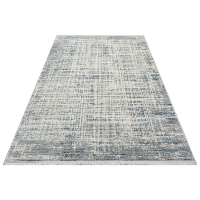 LAGOS HALI 0058 Hav Toz Vermez Eskitme Desenli Modern Makine Halısı