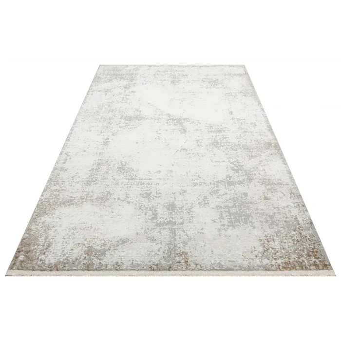 LAGOS HALI 0063 Hav Toz Vermez Eskitme Desenli Modern Makine Halısı