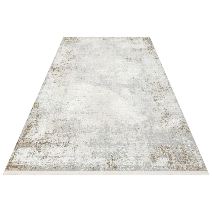 LAGOS HALI 0063 Hav Toz Vermez Eskitme Desenli Modern Makine Halısı