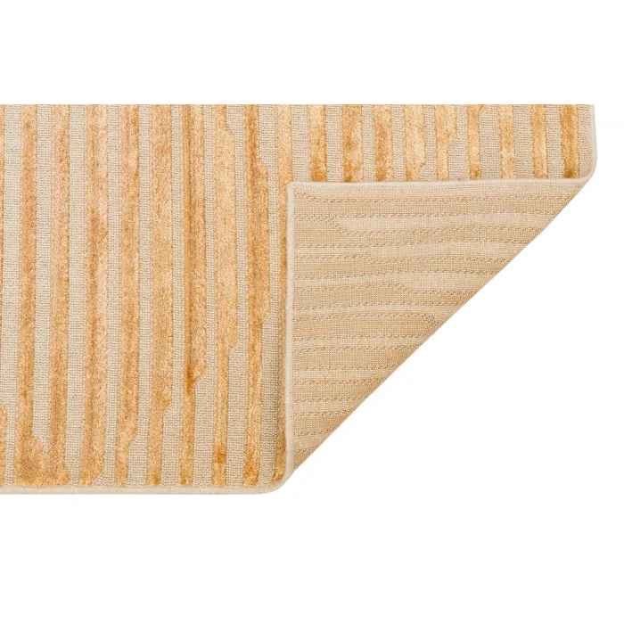 ZENITH DYED HALI 0032 Yüksek Alçak Dokulu Naturel Yün ve Viskon Modern Dokuma Halı