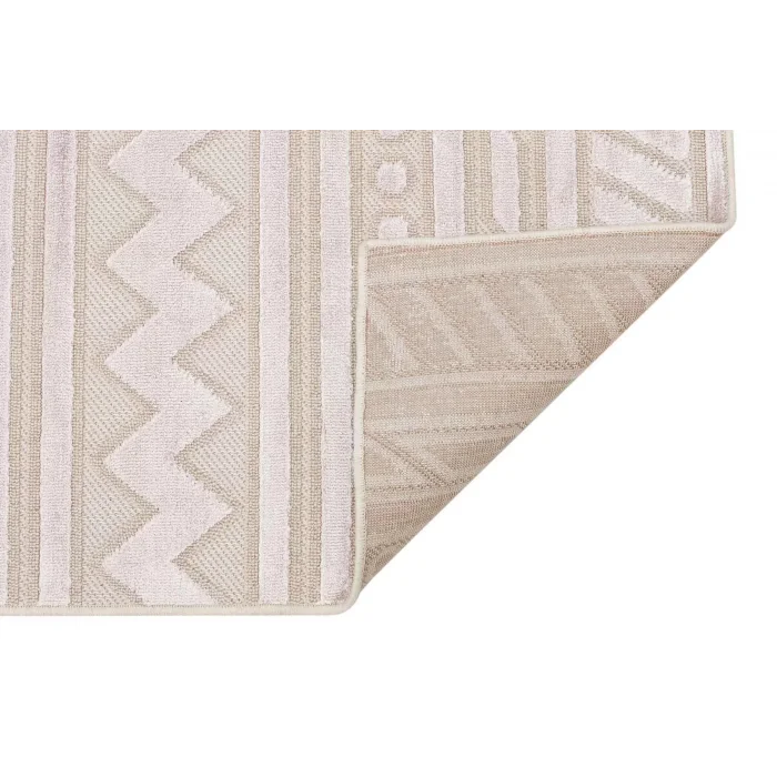 ZENITH DYED HALI 0096 Yüksek Alçak Dokulu Naturel Yün ve Viskon Modern Dokuma Halı