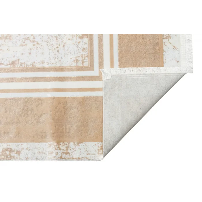 SATEEN HALI 0444 Hav Toz Vermez Yıkanabilir Kaymaz İnce Dokuma Modern Halı